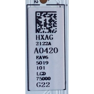 KIT DE LEDS PARA TV LG (12 PZ) / NUMERO DE PARTE LGE MINILED 75INCH 4K_960P_80B_SSC_210413_REV08 / HXAG 2122A A0420 / LGD75000 / MODELO 75QNED90SPA